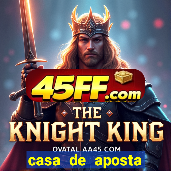 casa de aposta para menor